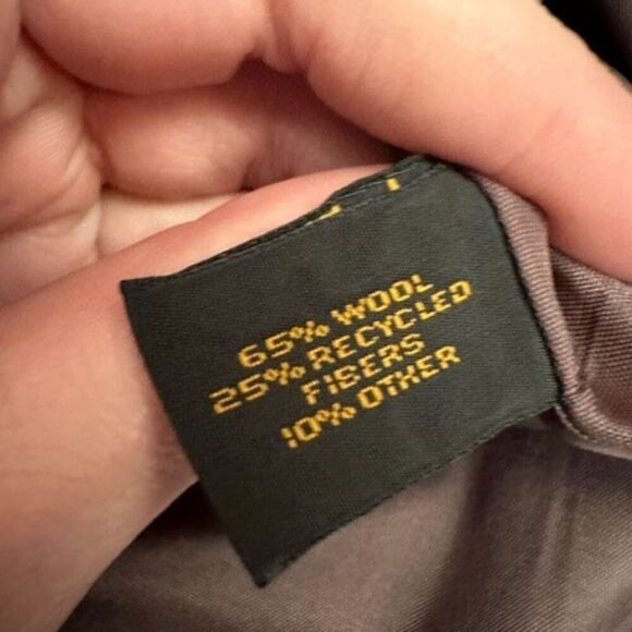 Vintage Express French Country Womens Wool Blend Plaid Blazer Jacket Red Gray XS - Picture 4 of 12